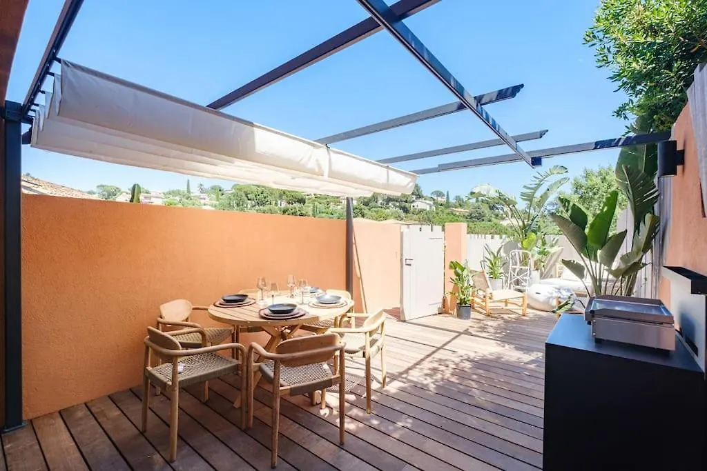 Triplex Vue Mer 100M Plage Golfe De St Tropez Sainte-Maxime Apartmán